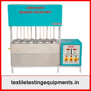 Open Bath Beaker Dyeing Machine Manufacturer in India
